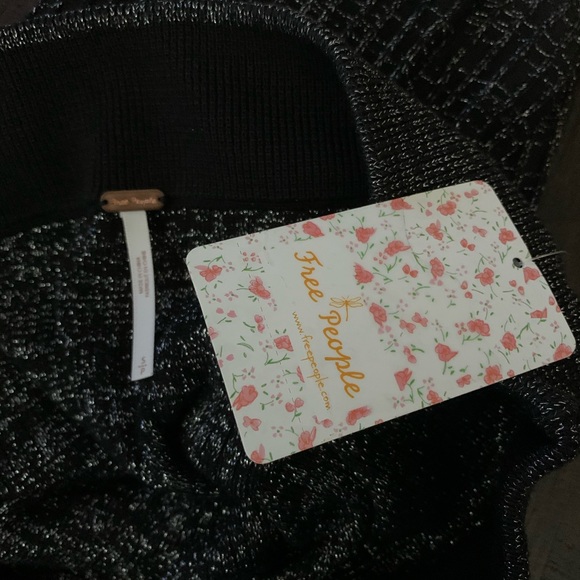 🆕 Free People Shine Bright Metallic Maxi Skirt - Picture 9 of 13